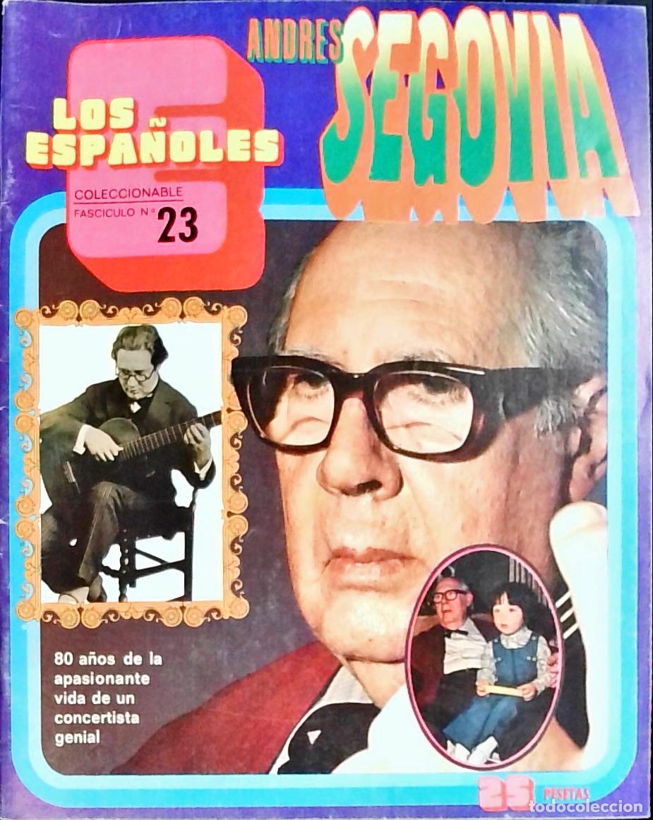 Libros: Andr&eacute;s Segovia: 80 a&ntilde;os de la apasionante vida de un concertista genial - Autores Varios: