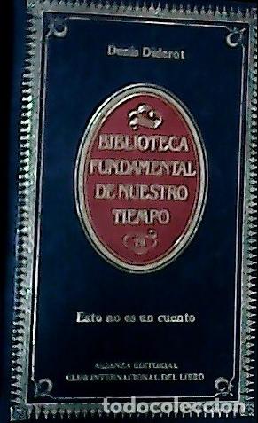 Libros: Esto no es un cuento - Diderot, Denis : - Foto 1
