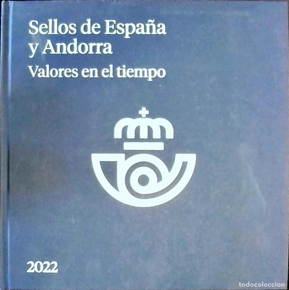 Livres: Sellos de Espa&ntilde;a y Andorra. Valores en el tiempo - ALBUM: