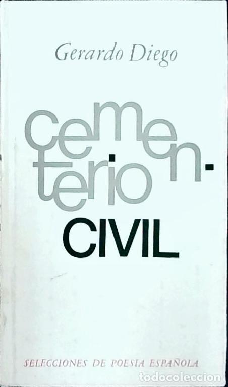 Libros: Cementerio civil - DIEGO, Gerardo: - Foto 1