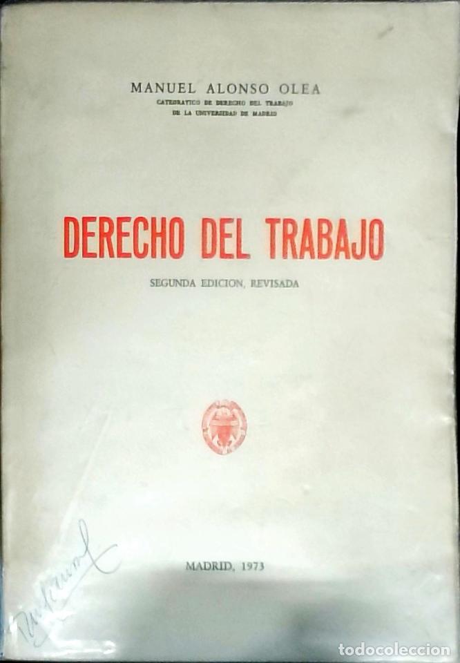 Libros: Derecho del trabajo - Alonso Olea, Manuel: - Foto 1