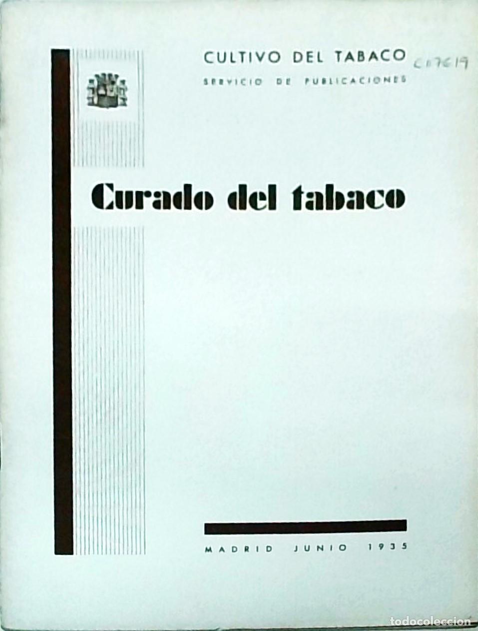 Libros: Curado del tabaco - ANONIMO: - Foto 1