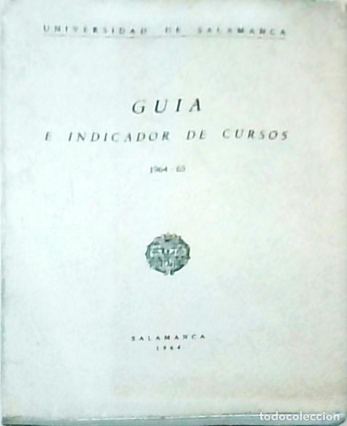 Libros: Gu&iacute;a e indicadores de Cursos. 1964-1965 - ANONIMO: - Foto 1