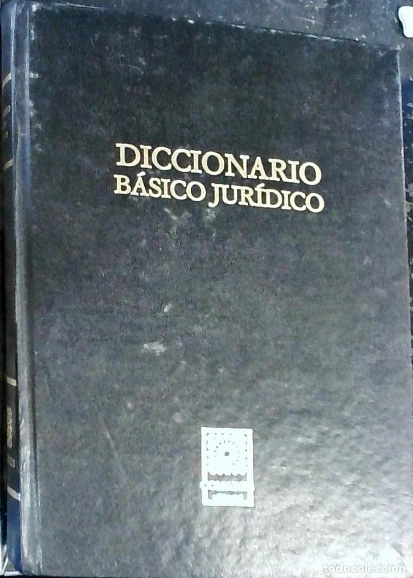 Libri di seconda mano: Diccionario b&aacute;sico jur&iacute;dico - Arco Torres, Miguel &Aacute;ngel del y otros: