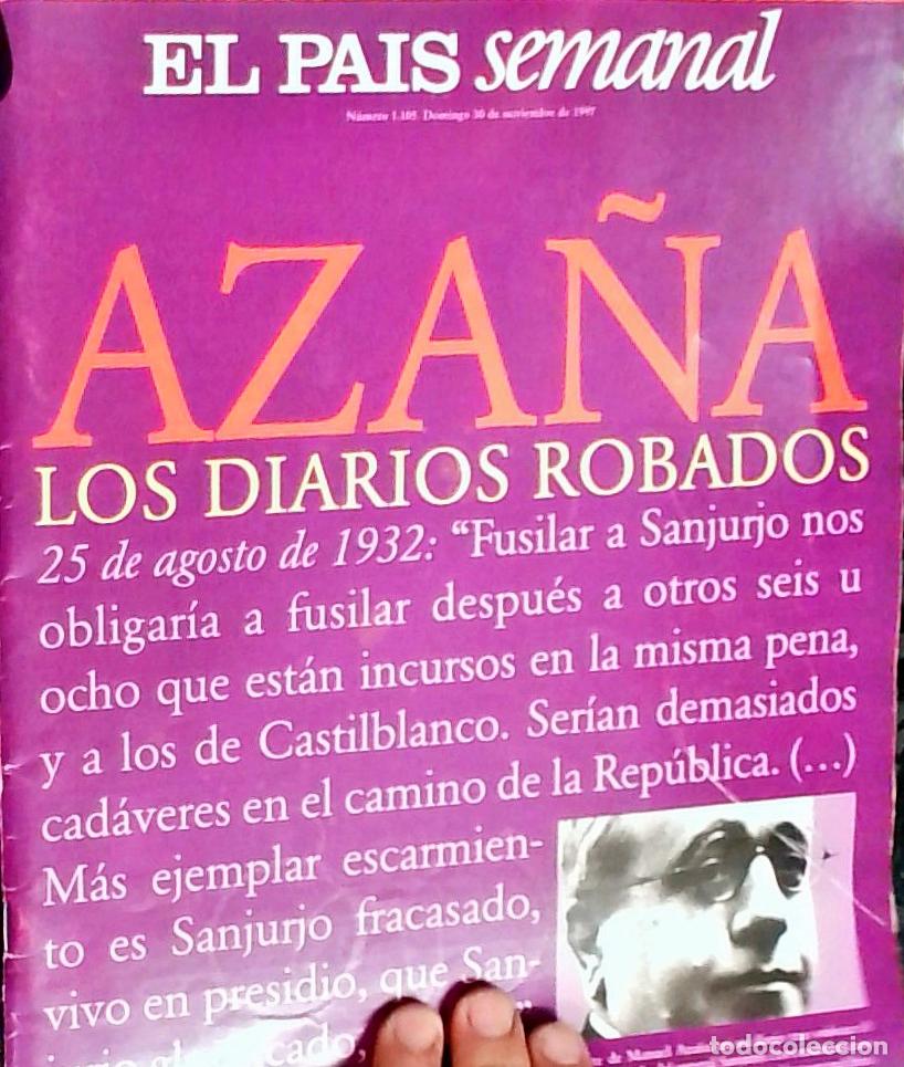 Libri di seconda mano: Aza&ntilde;a: los diarios robados. Entrevista a Liz Taylor. China: la presa de las tres gargantas. Viajes p