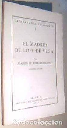 B&uuml;cher: El Madrid de Lope de vega. Itinerarios de Madrid I - ENTRAMBASAGUAS, Joaqu&iacute;n de: