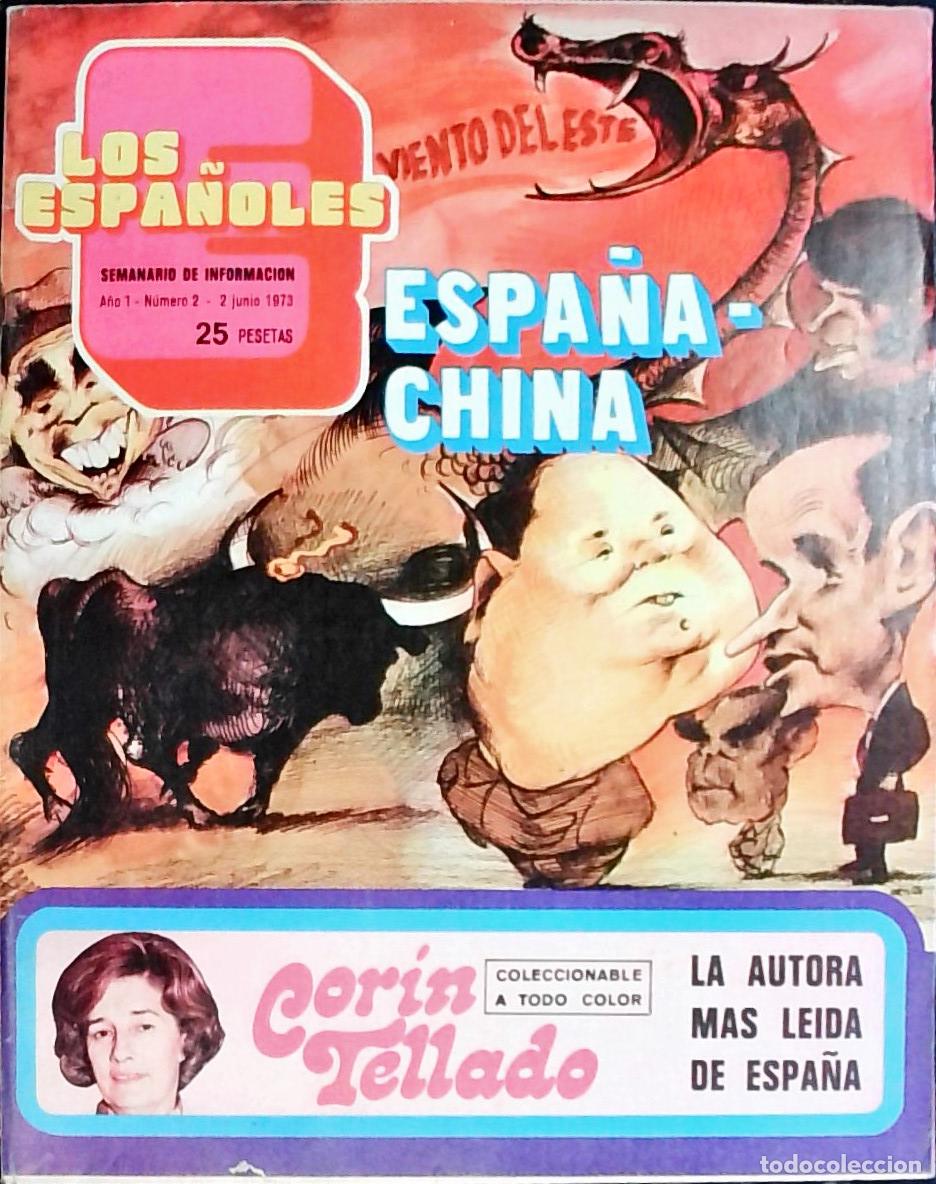Libri di seconda mano: Espa&ntilde;a - China. Cor&iacute;n Tellado, coleccionable a todo color, la autora m&aacute;s le&iacute;da de Espa&ntilde;a - Autores V