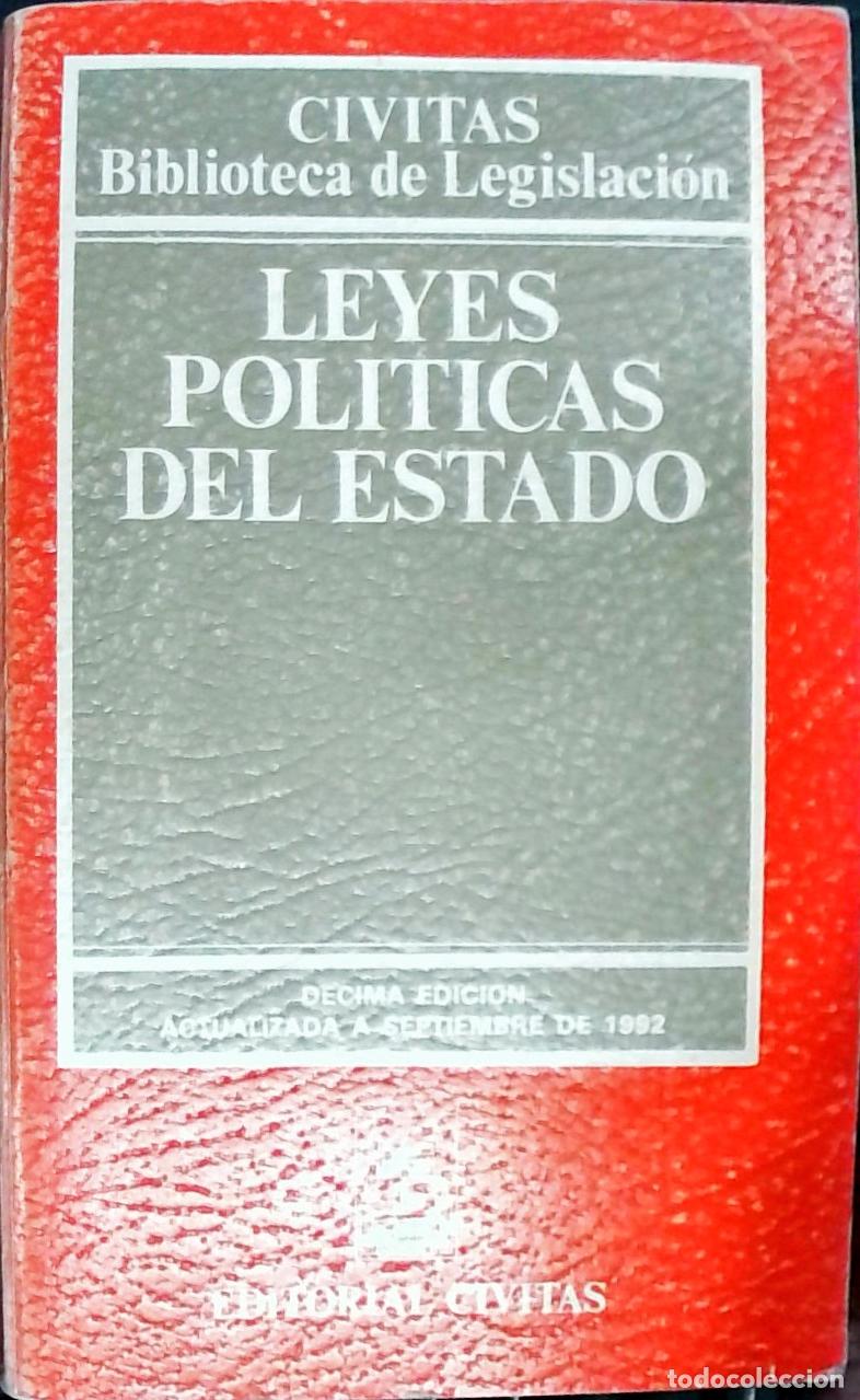 Libri di seconda mano: Leyes pol&iacute;ticas del Estado - Autores Varios: