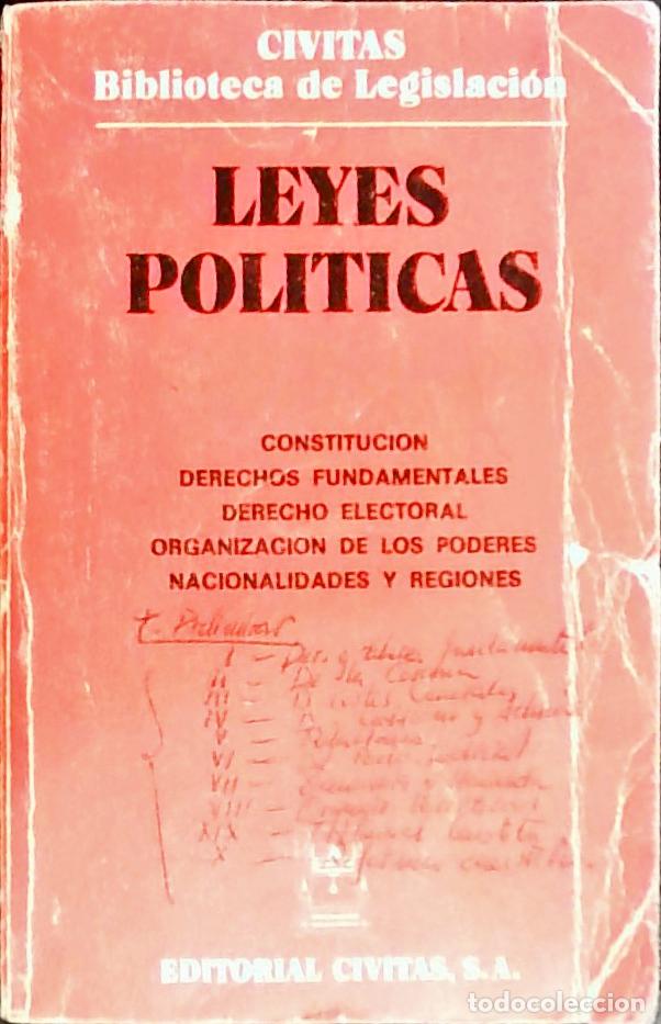 Livres: Leyes pol&iacute;ticas: Constituci&oacute;n, Derechos fundamentales, Derecho electoral, Organizaci&oacute;n de poderes, N