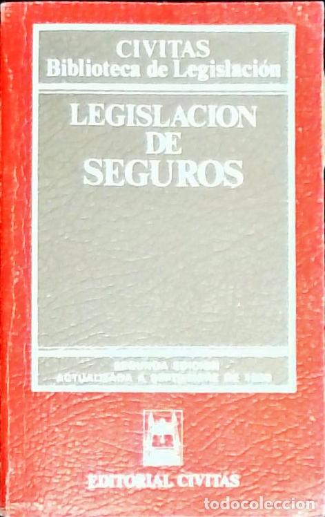 Libros: Legislaci&oacute;n de seguros - Ca&ntilde;o Palop, Jos&eacute; Ram&oacute;n: - Foto 1