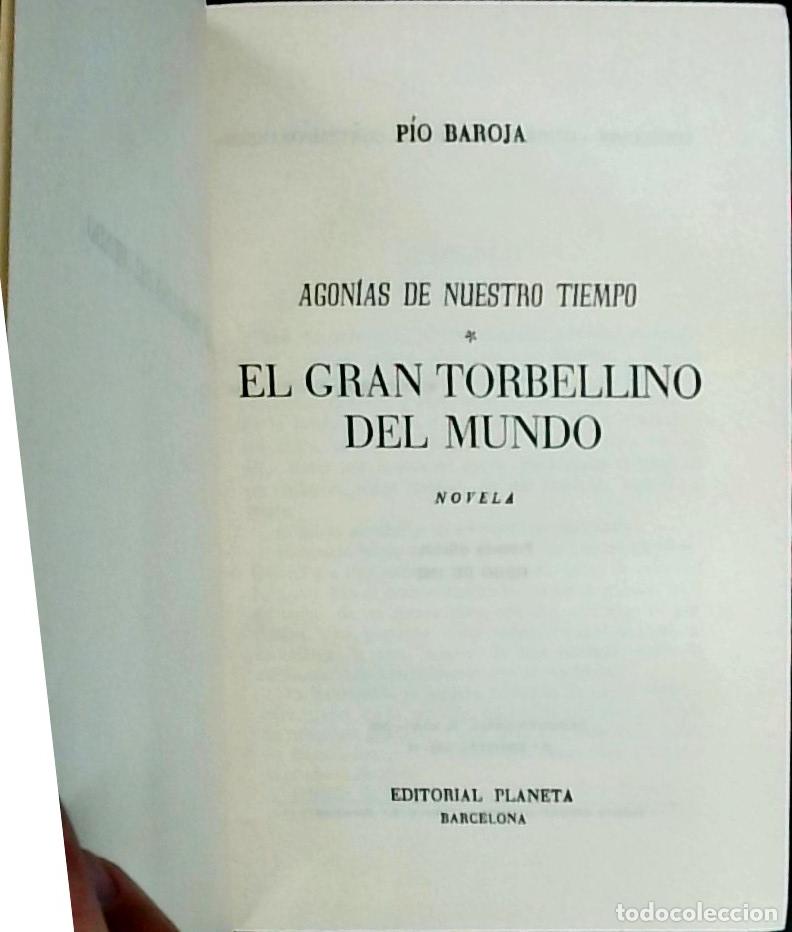 Libri di seconda mano: Agon&iacute;as de nuestro tiempo: el gran torbellino del mundo - Baroja, P&iacute;o: