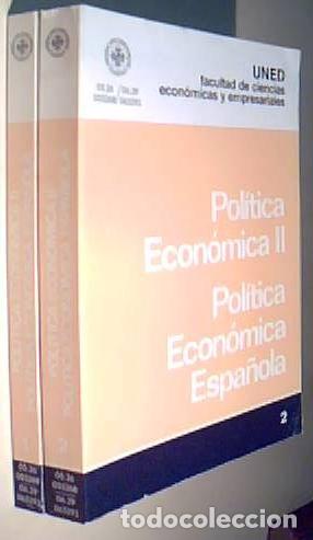 Livros em segunda m&atilde;o: Pol&iacute;tica econ&oacute;mica II. Pol&iacute;tica econ&oacute;mica espa&ntilde;ola. 2 tomos - GONZALEZ BLACH ROCA, Francisco: