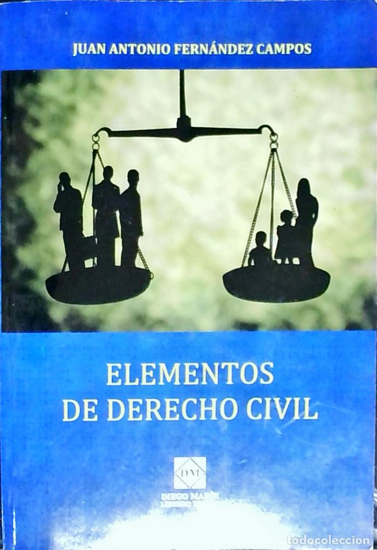 books: Elementos de derecho civil - Fern&aacute;ndez Campos, Juan Antonio: