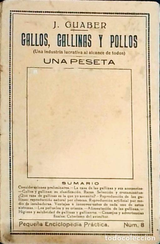 Libri di seconda mano: Gallos, gallinas y pollos: una industria lucrativa al alcance de todos - Guaber, J.: