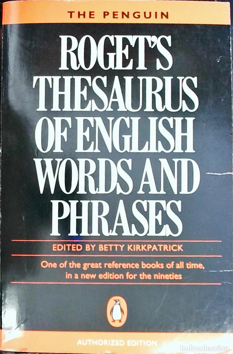 Libros: Rogert's Thesaurus of English Words and Phrases - Kirkpatrick, Betty: