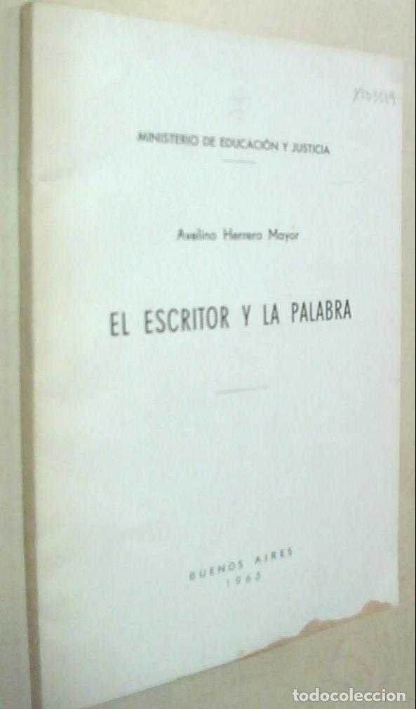 B&uuml;cher: El escritor y la palabra. Apostillas sobre lenguaje y estilo para estudiantes y estudiosos - HERRERO
