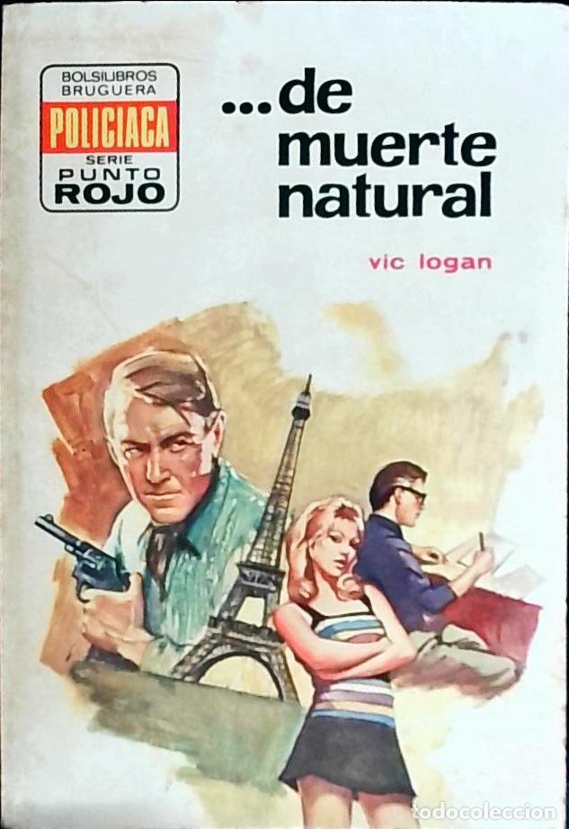 Libros: De muerte natural - Logan, Vic: - Foto 1