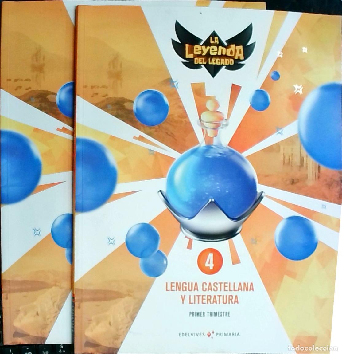 B&uuml;cher: Lengua castellana y literatura 4, primer y segundo trimestres, la leyenda del legado. 2 tomos - Mar