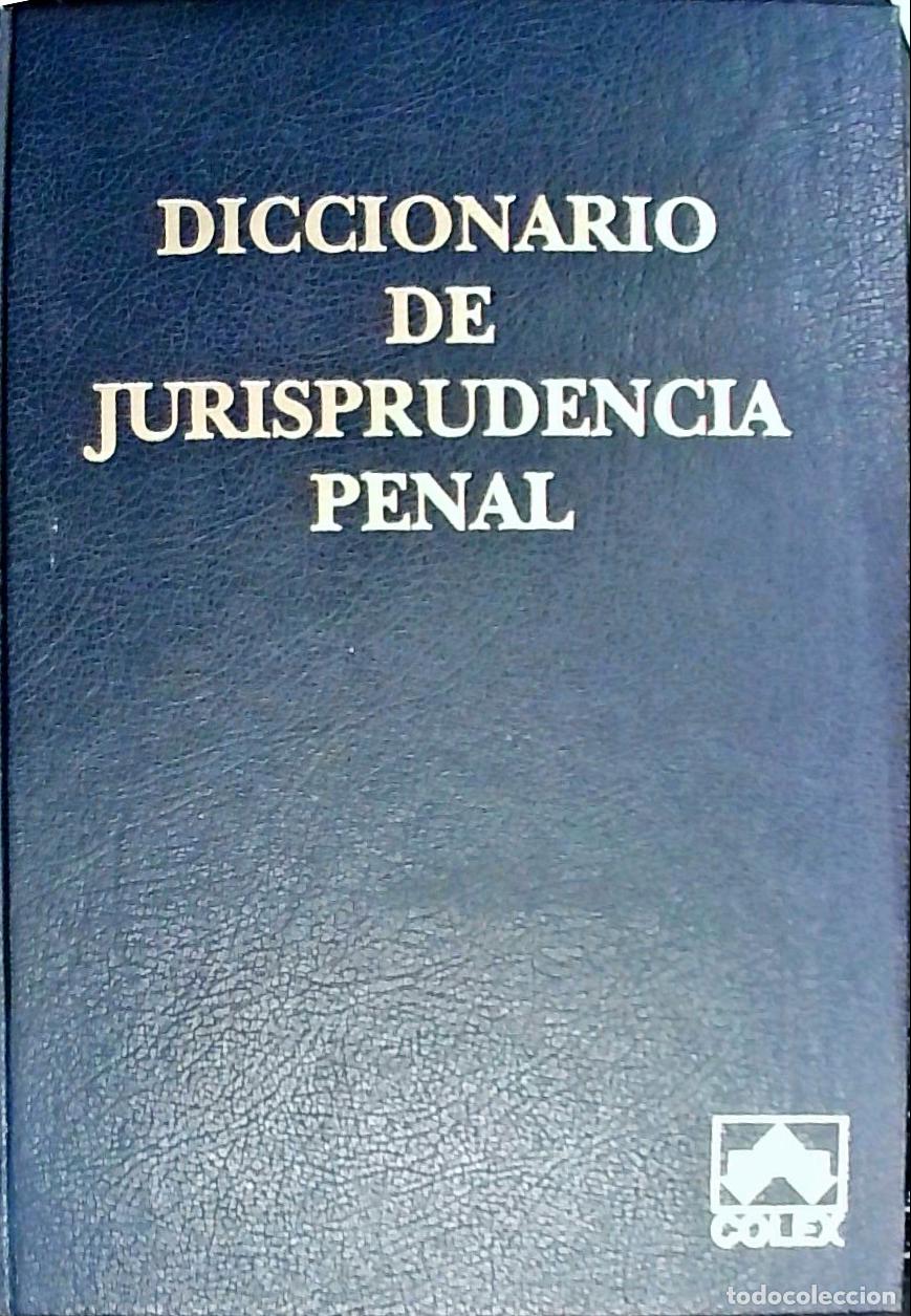 Livres: Diccionario de Jurisprudencia Penal - M&aacute;rquez de Prado, M&ordf; Dolores y G&oacute;mez de Lia&ntilde;o, Javier: