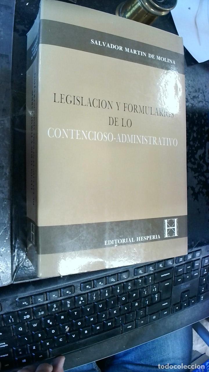 Libros: Formularios de procedimientos contencioso administrativo - Mart&iacute;n de Molina, Salvador: