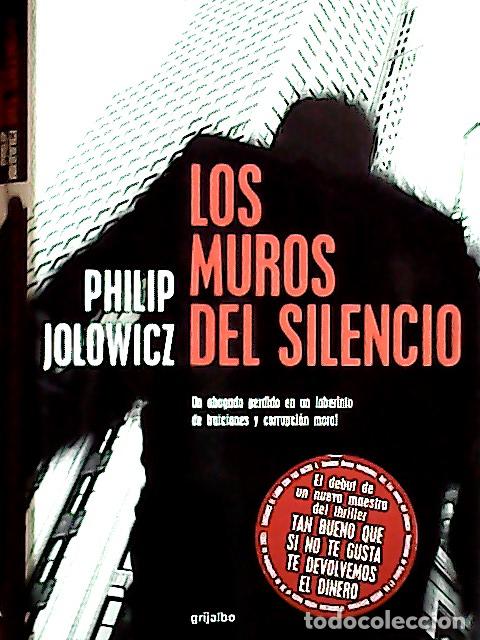 Libros: Los muros del silencio - Jolowicz, Philip: - Foto 1