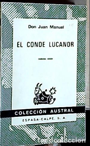 B&uuml;cher: El conde Lucanor - Juan Manuel, Don: