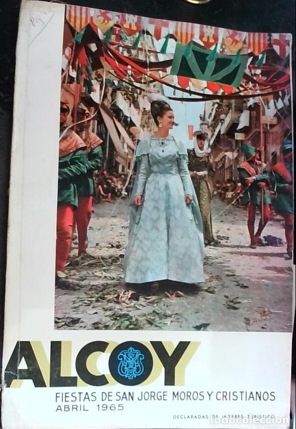 Libri di seconda mano: Alcoy. Fiestas de San Jorge: Moros y Cristianos Abril 1965 - PROGRAMA: