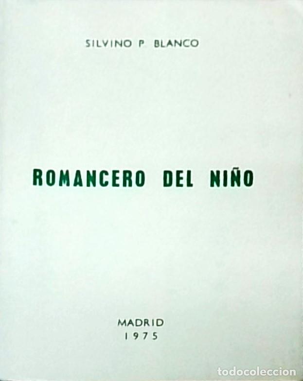 B&uuml;cher: Romancero del ni&ntilde;o. Con dedicatoria aut&oacute;grafa - PEREZ BLANCO, Silvino: