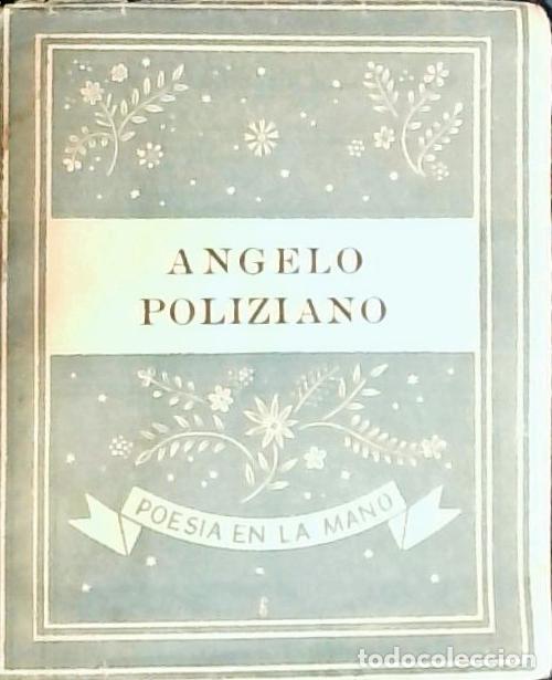 B&uuml;cher: Poes&iacute;as. Selecci&oacute;n, traducci&oacute;n y pr&oacute;logo de J. Farr&aacute;n y Mayoral - Poliziano, Angelo: