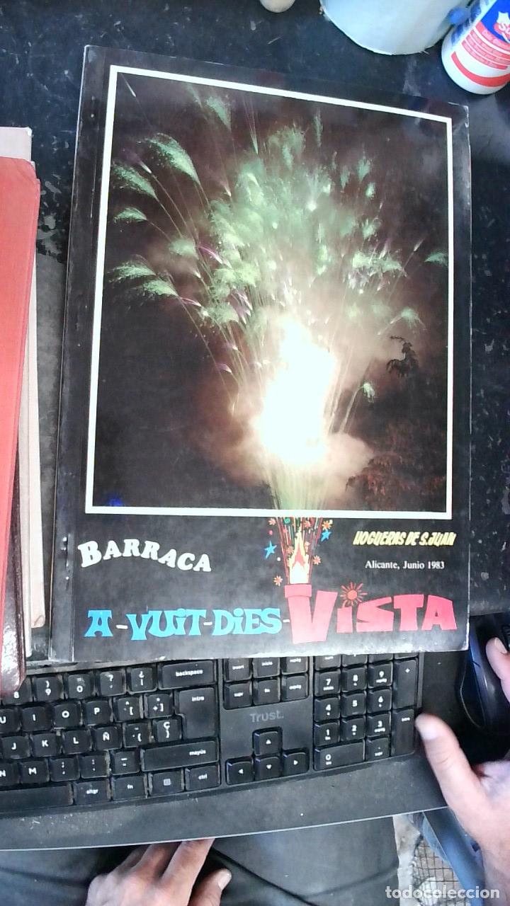 Libros: Barraca A Vuit Dies vista: Junio 1983. Hogueras de San Juan - PROGRAMA: - Foto 1