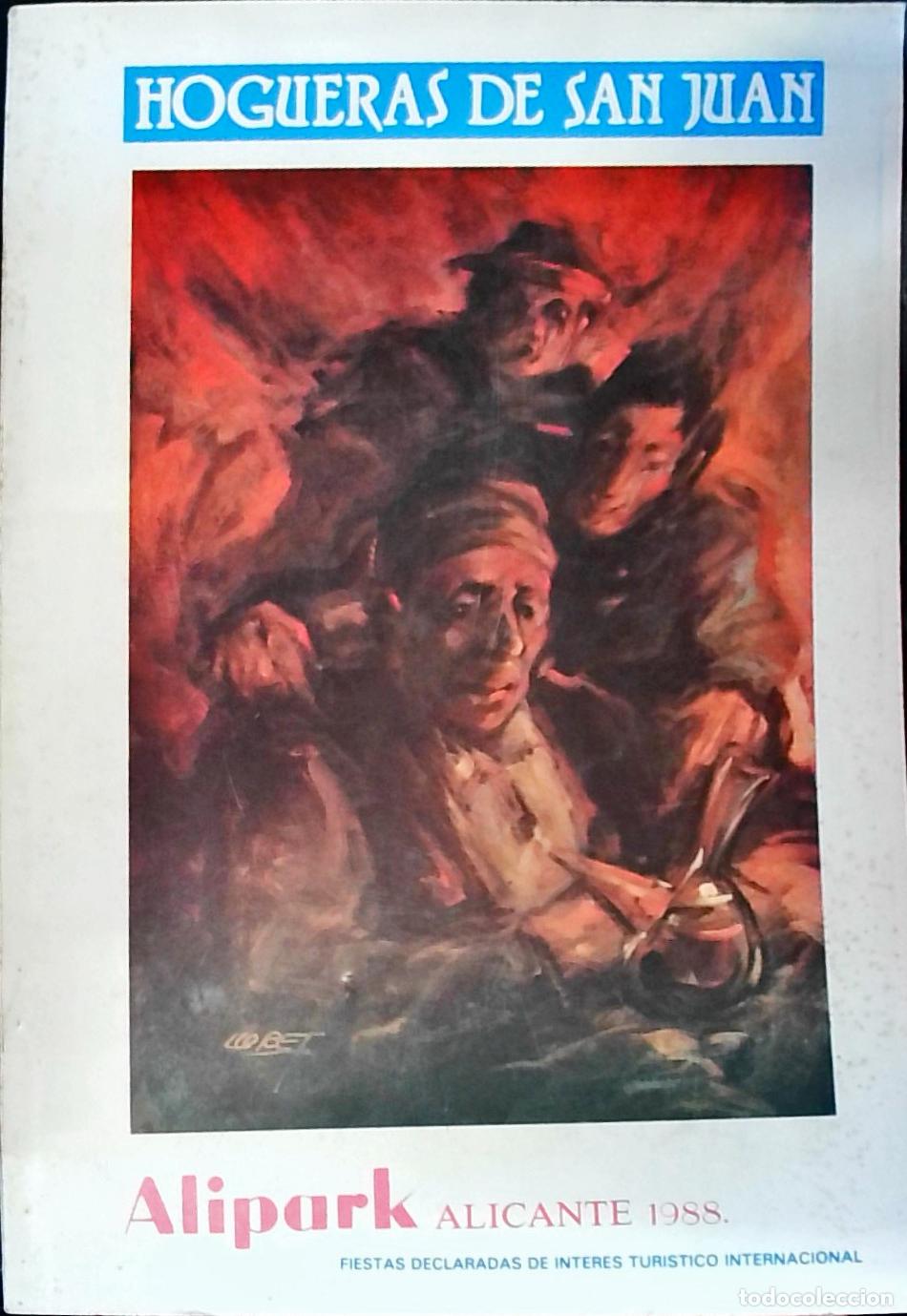 B&uuml;cher: Hogueras de San Juan. Alipark 1988 - PROGRAMA: