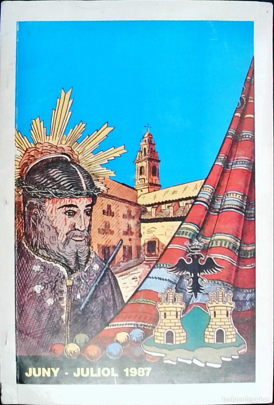 B&uuml;cher: Festes que la Vila de Pego dedica al seu Patr&oacute;, El Sant&iacute;sim Ecce Homo: Juny y Juliol 1987 - PROGRAMA
