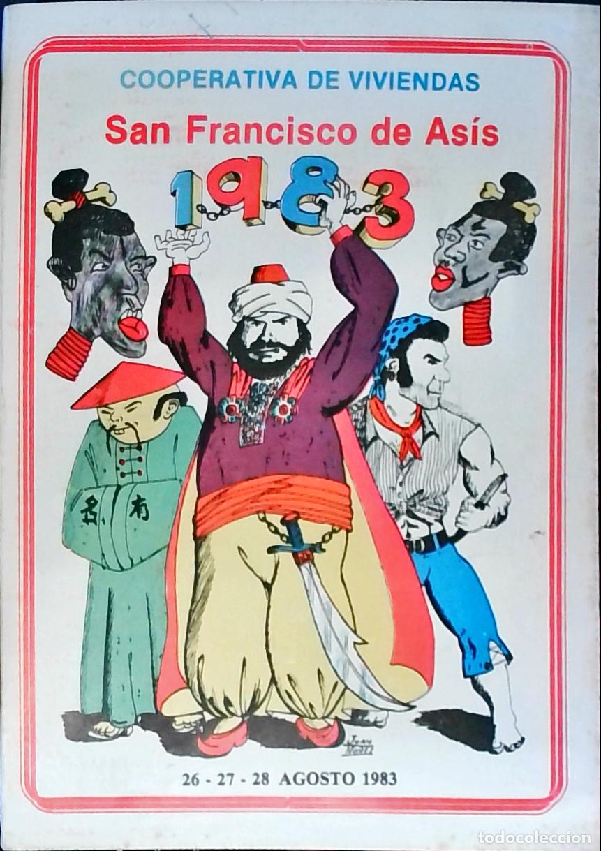 Libros: San Francisco de As&iacute;s: 26, 27, 28 Agosto 1983 - PROGRAMA: - Foto 1