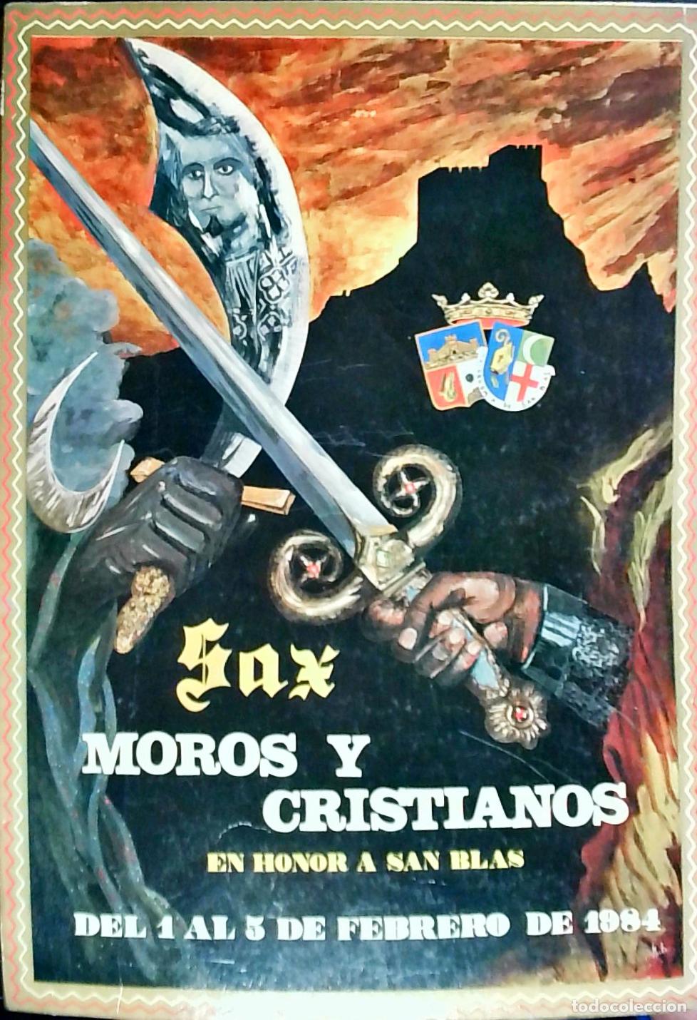 Libri di seconda mano: Sax. Moros y Cristianos en Honor a San Blas: del 1 al 5 de Febrero de 1984 - PROGRAMA: