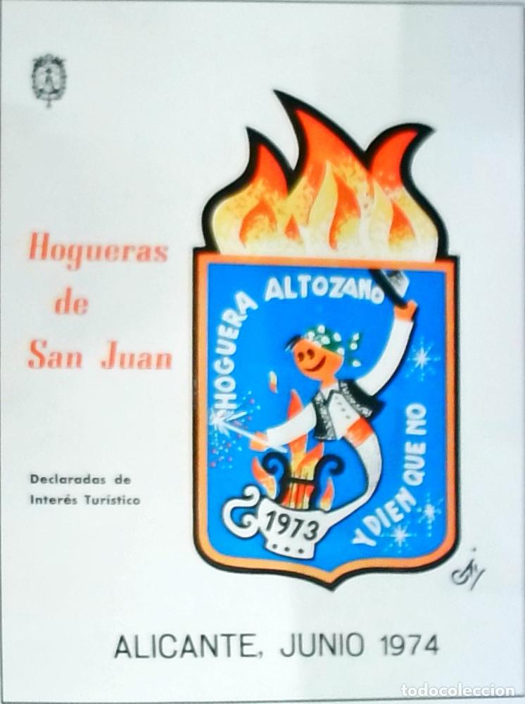 Libros: Hoguera Altozano y Dicen Que No: Junio 1977. Hogueras de San Juan - PROGRAMA: