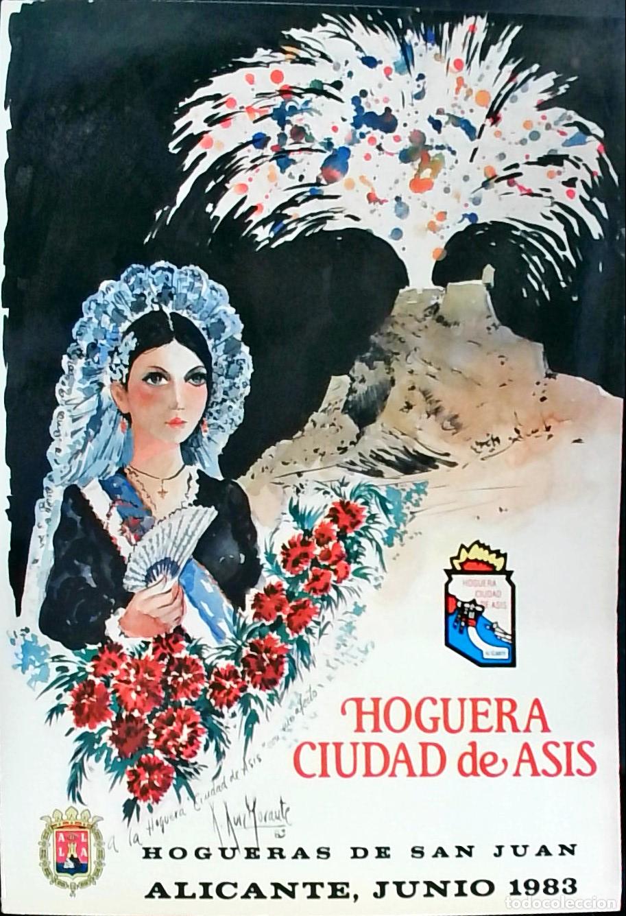 Libros: Hoguera Ciudad de Asis: Junio 1983. Hogueras de San Juan - PROGRAMA: - Foto 1