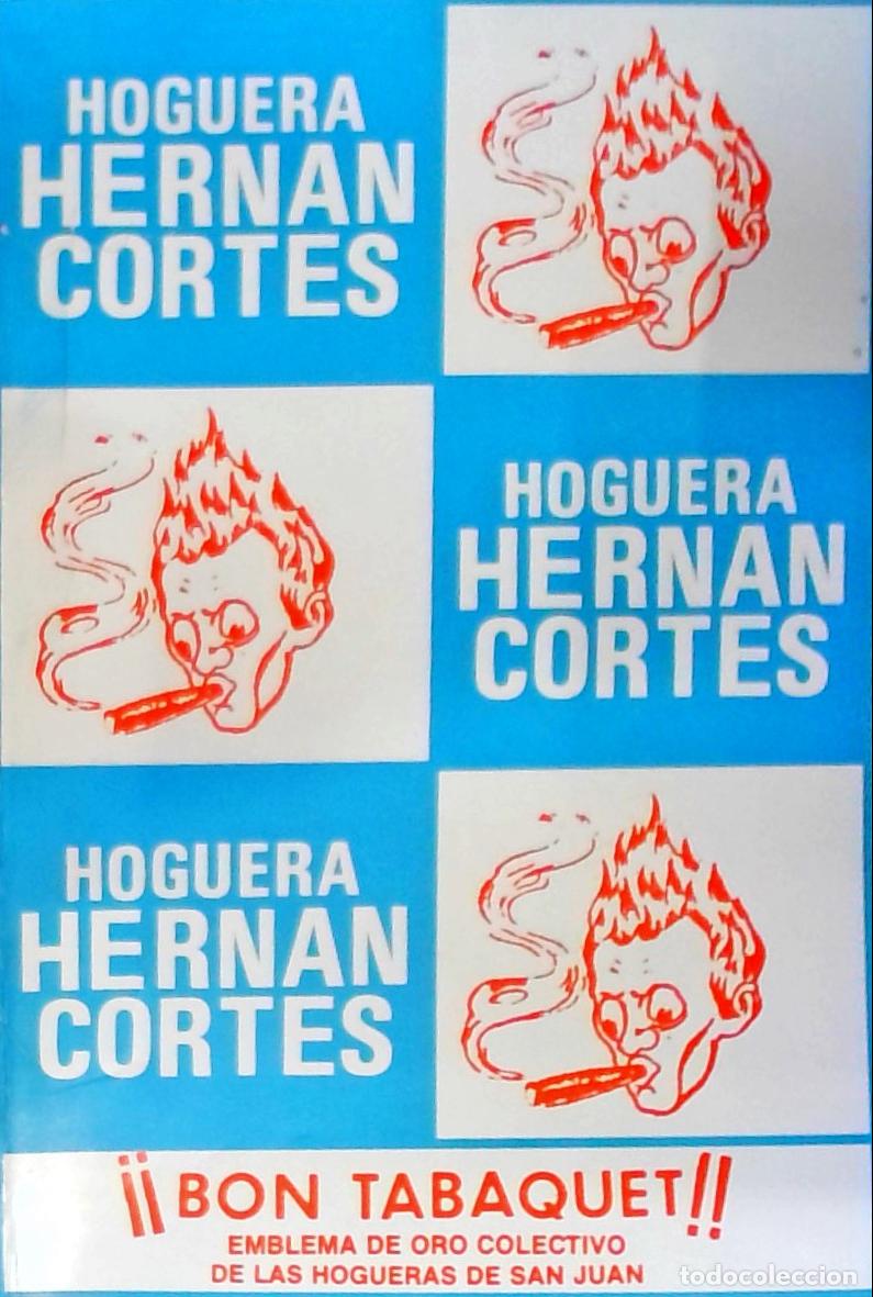 Libros: Hoguera Hern&aacute;n Cort&eacute;s 1984. Hogueras de San Juan - PROGRAMA: - Foto 1