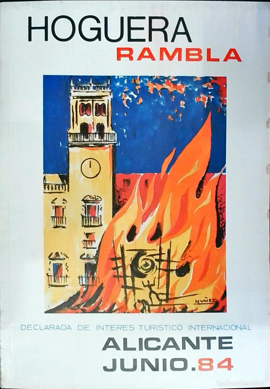 Libros: Hoguera Rambla: Junio 1984. Hogueras de San Juan - PROGRAMA: - Foto 1