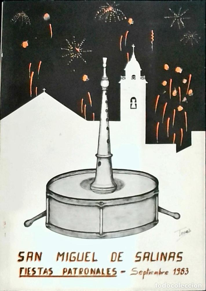 Libros: San Miguel de Salinas. Fiestas Patronales: Septiembre 1983 - PROGRAMA: