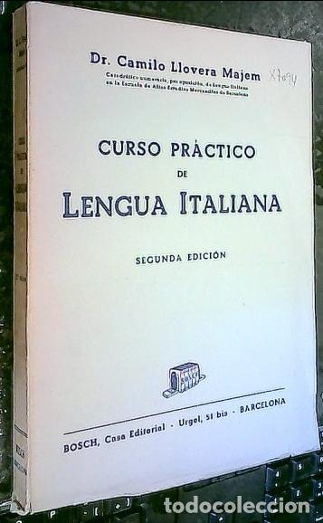 books: Curso pr&aacute;ctico de lengua italiana - LLOVERA MAJEM, Camilo: