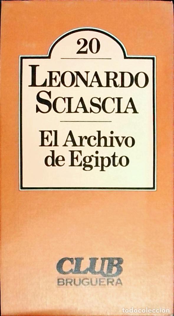 Libros: El archivo de Egipto - Sciascia, Leonardo: - Foto 1