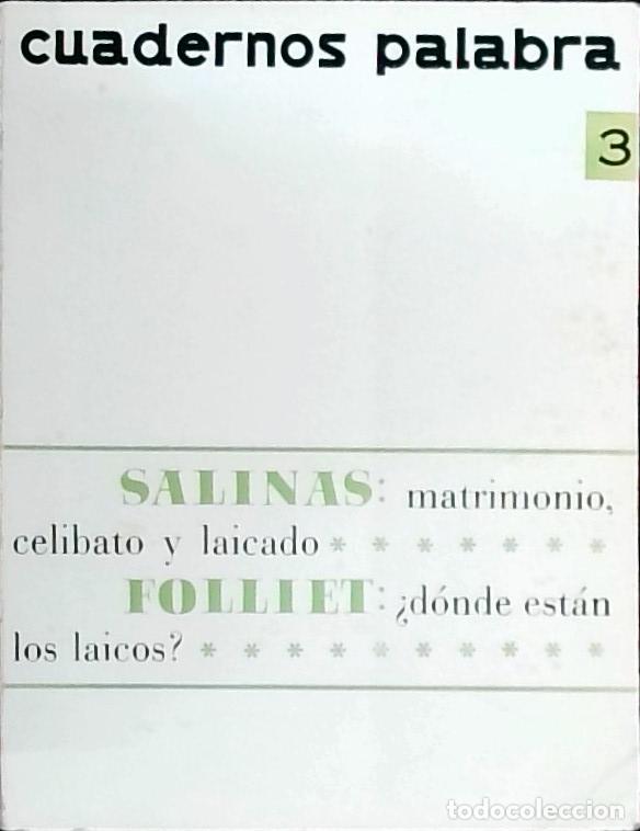 Libros: Matrimonio, celibato y laicado. D&oacute;nde est&aacute;n los laicos? - Salinas, Jorge. Foillet, Joseph: