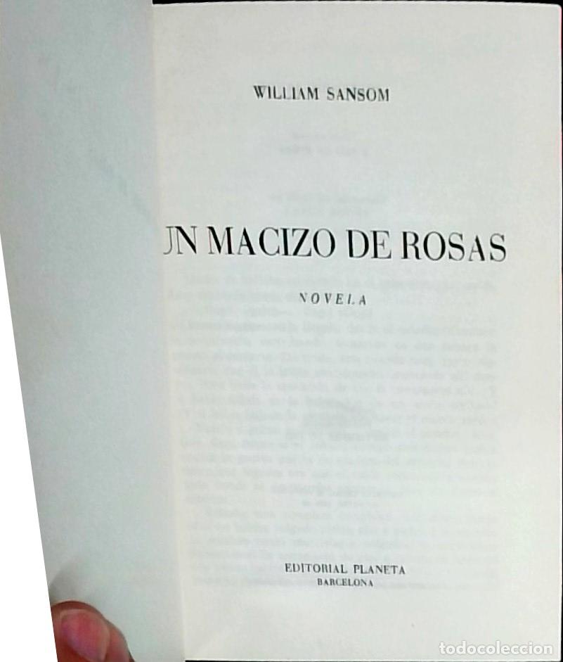 Libri di seconda mano: Un macizo de rosas - Sansom, William: