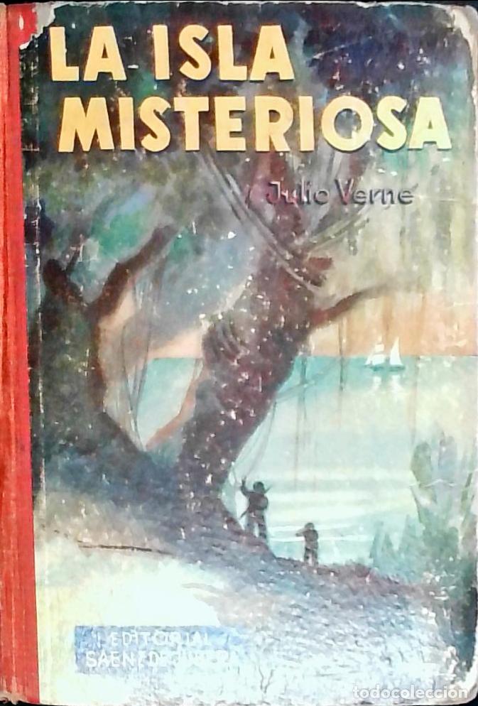 Libros: La isla misteriosa - VERNE, Julio: - Foto 1