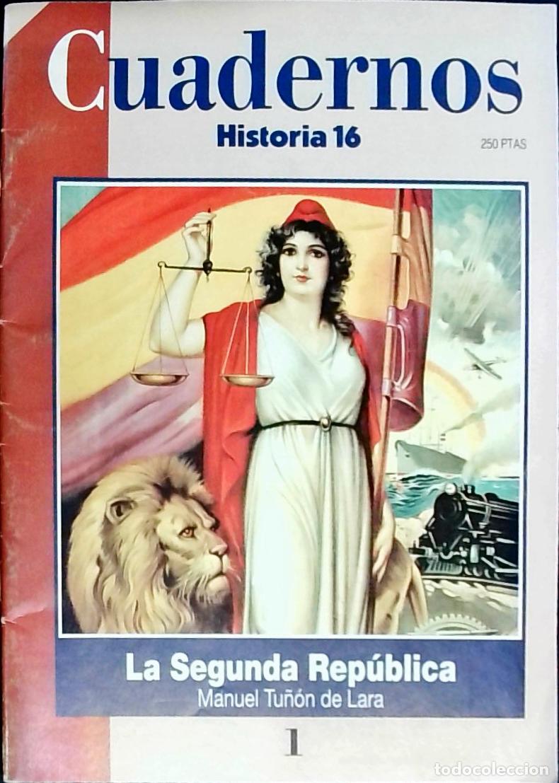 Libros: La Segunda Rep&uacute;blica - Tu&ntilde;on de Lara, Manuel: - Foto 1