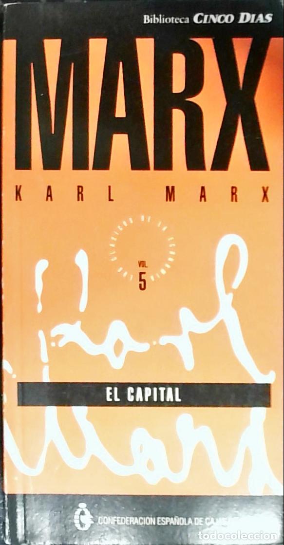 B&uuml;cher: El capital. Los cl&aacute;sicos de la econom&iacute;a, Vol. 5 - MARX, Karl: