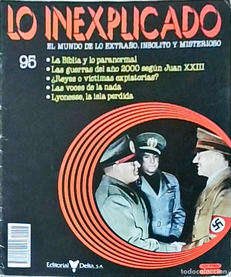 B&uuml;cher: Lo inexplicado. El mundo de lo extra&ntilde;o, ins&oacute;lito y misterioso. N&ordm; 95. La Biblia y lo paranormal y Ot