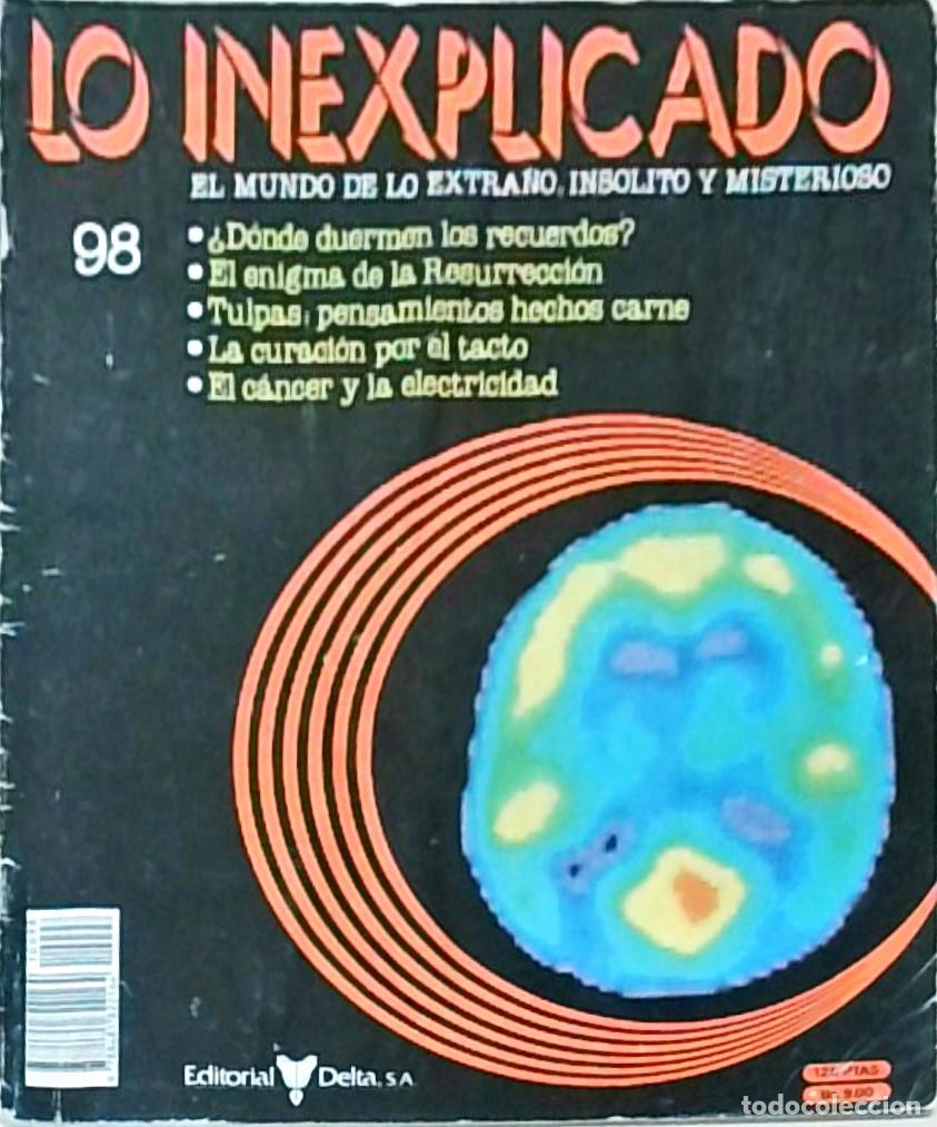 B&uuml;cher: Lo inexplicado. El mundo de lo extra&ntilde;o, ins&oacute;lito y misterioso. N&ordm; 98. D&oacute;nde duermen los recuerdos? y