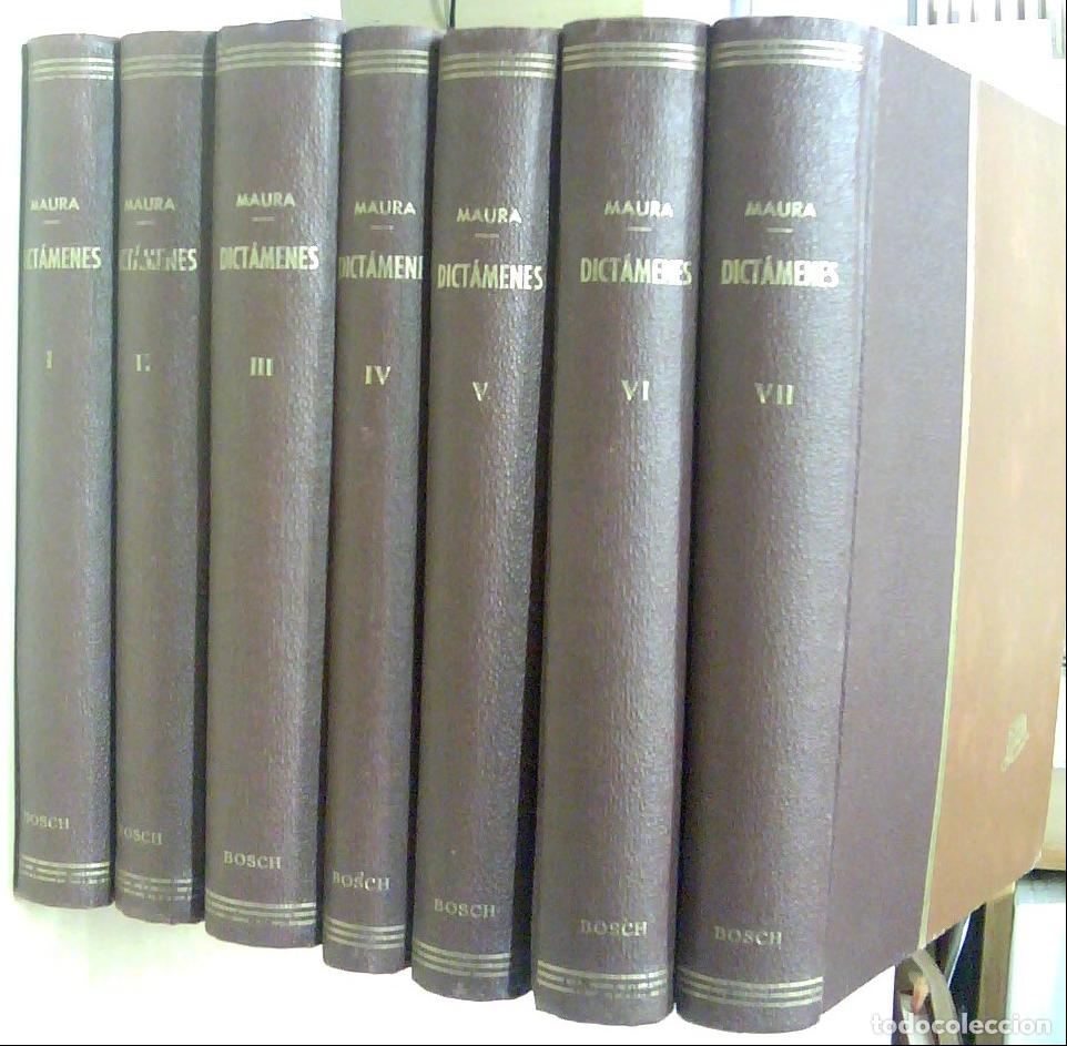 Libros: Dict&aacute;menes. 7 TOMOS - MAURA, Antonio: - Foto 1