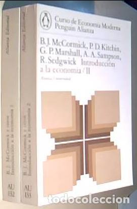 Libros: Introducci&oacute;n a la econom&iacute;a. 2 tomos - McCORMICK, B.J. y OTROS: - Foto 1